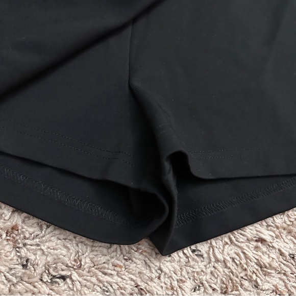 Superdown Christina Buckle Wrap Black Skort Women’s Size Small Party Baddie - Picture 8 of 16